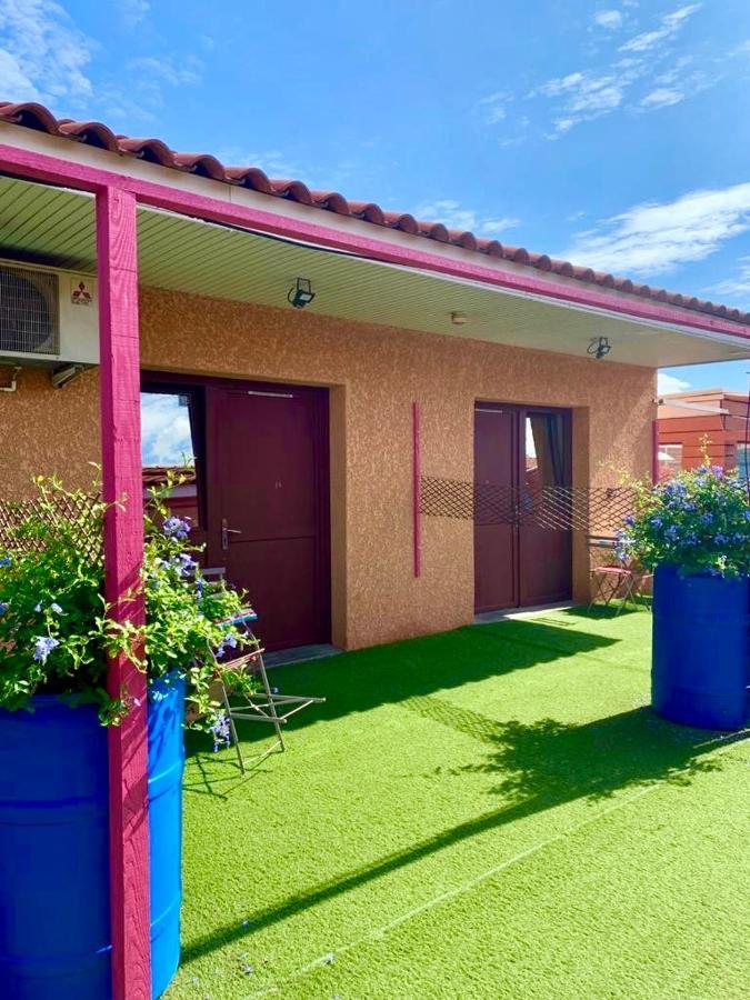 Hotel Acajou Argeles-sur-Mer Bagian luar foto